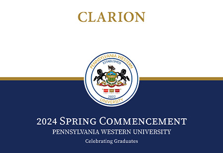 Clarion 2024 Spring Commencement