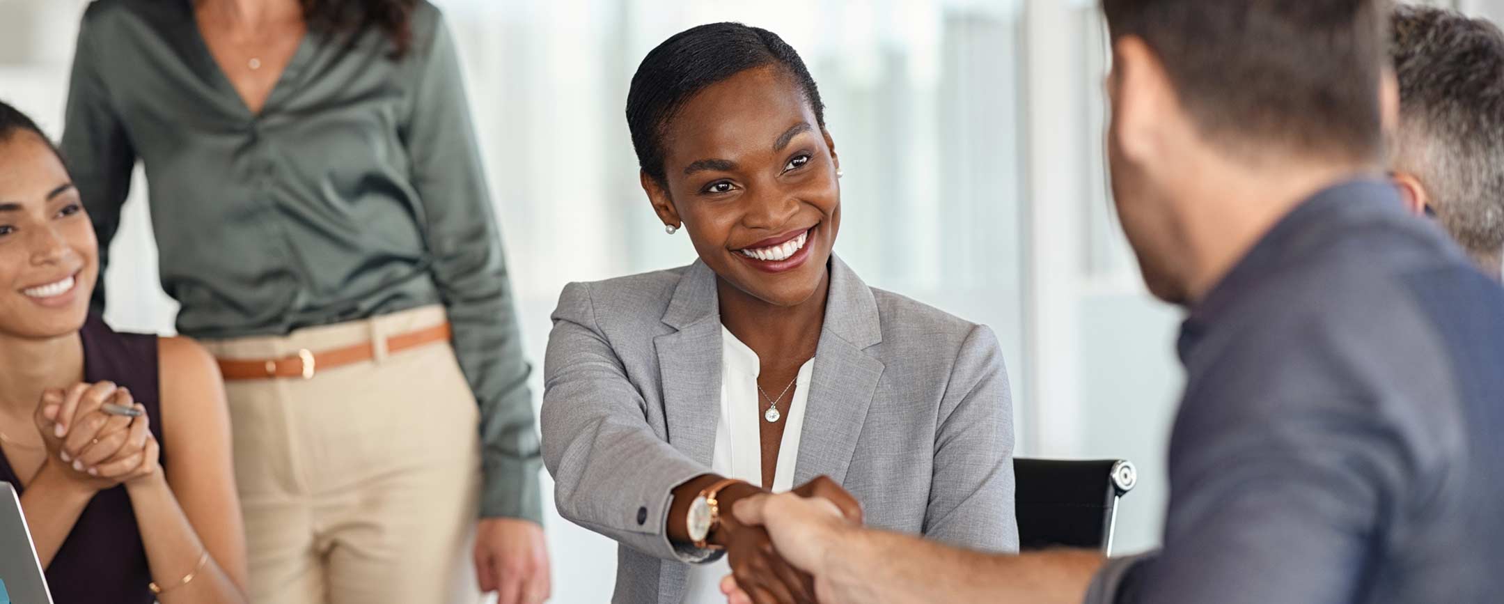 Business people in a meeting