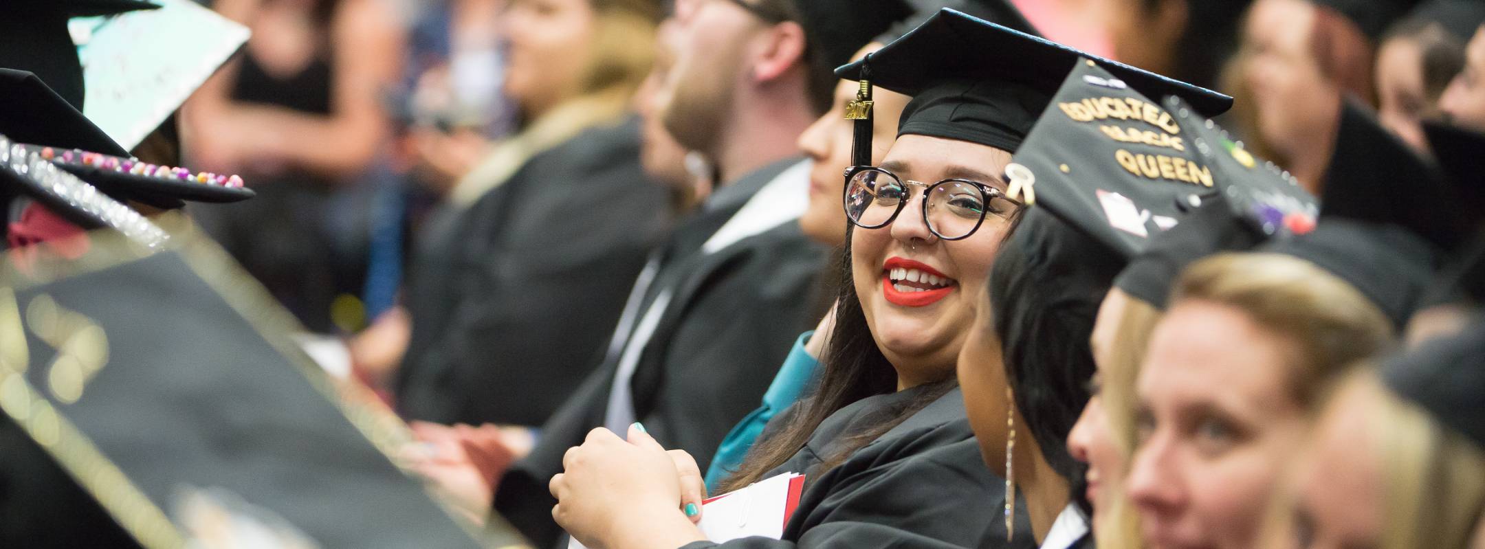 Students at Commencement at Pennsylvania Western University (PennWest)