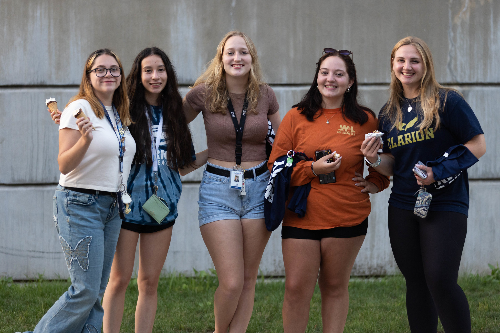 PennWest Clarion students enjoying themselves