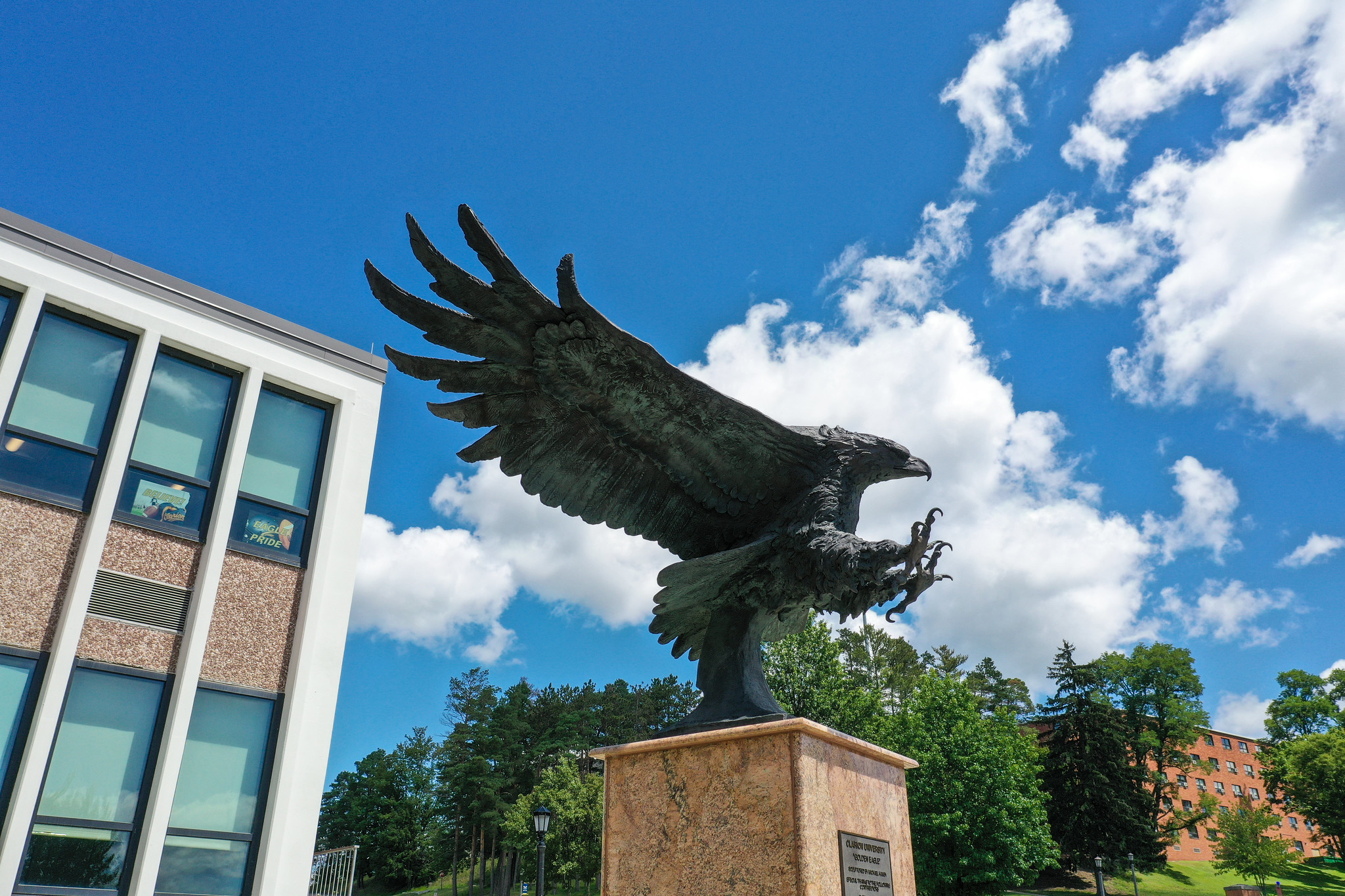 PennWest Clarion Campus Eagle Statue