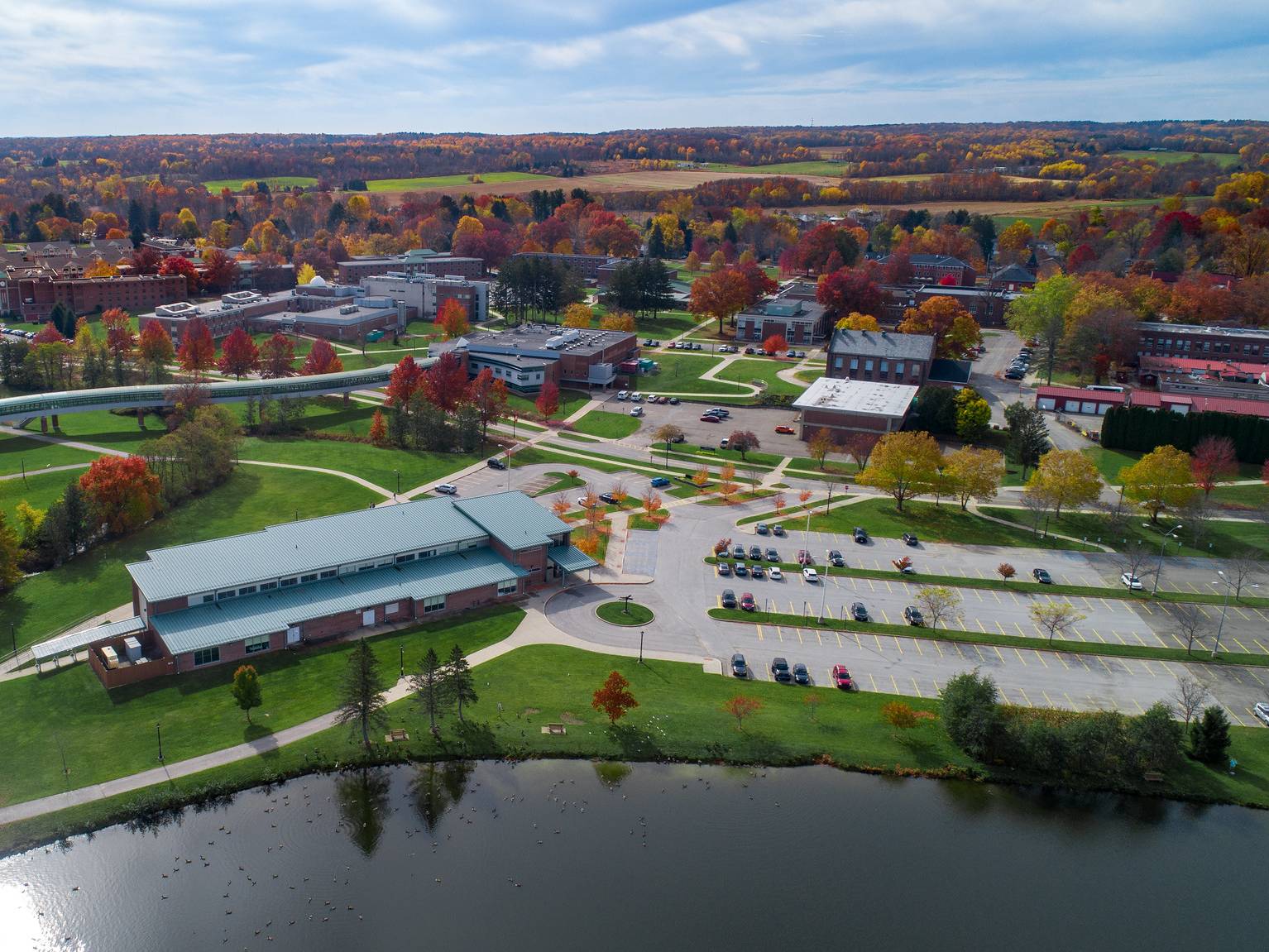 Aerial View of Edinboro