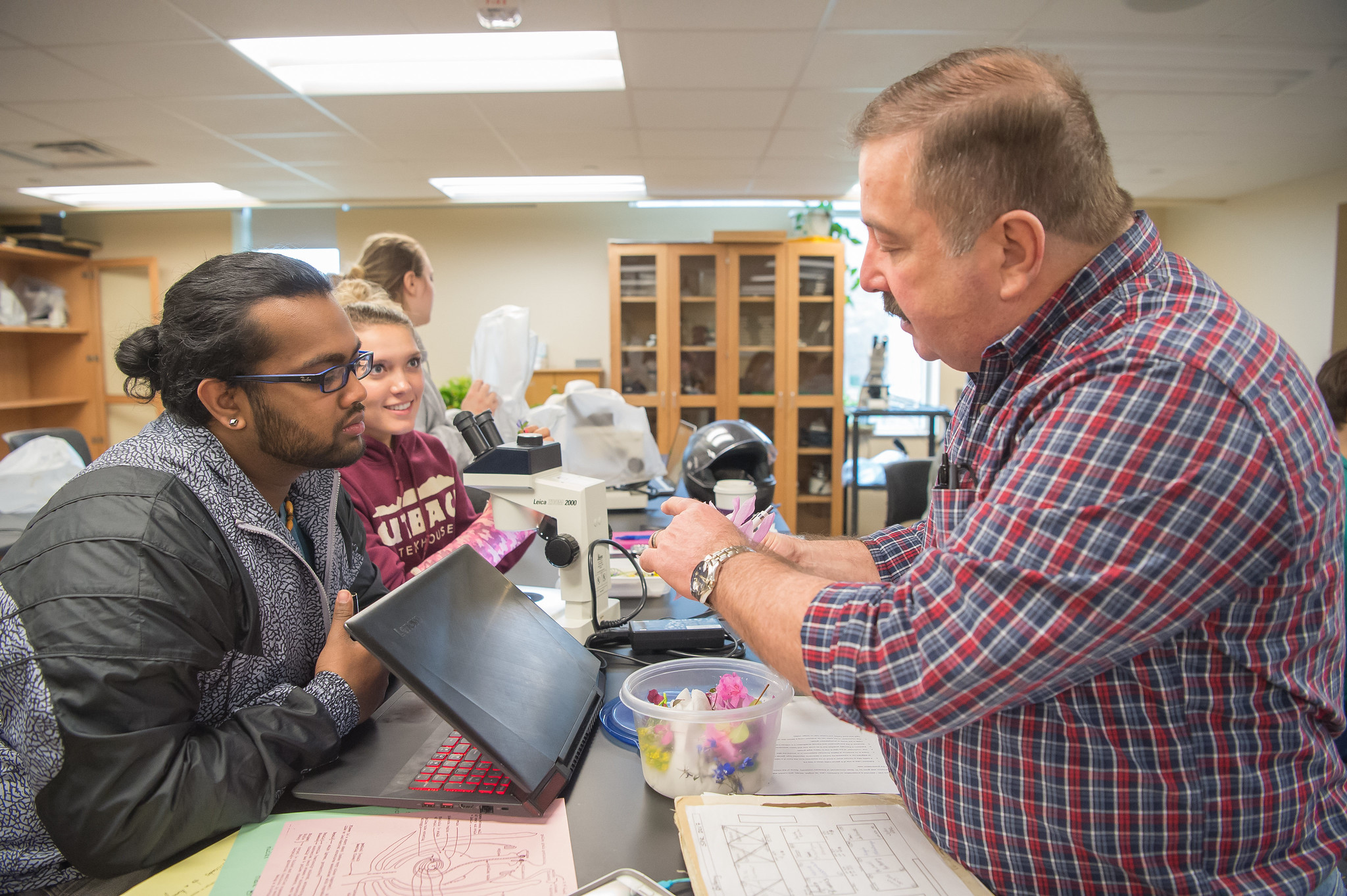 Edinboro Students Working together