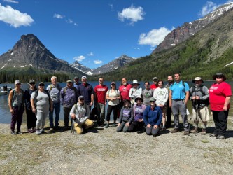 Glacier National Park Group Photo