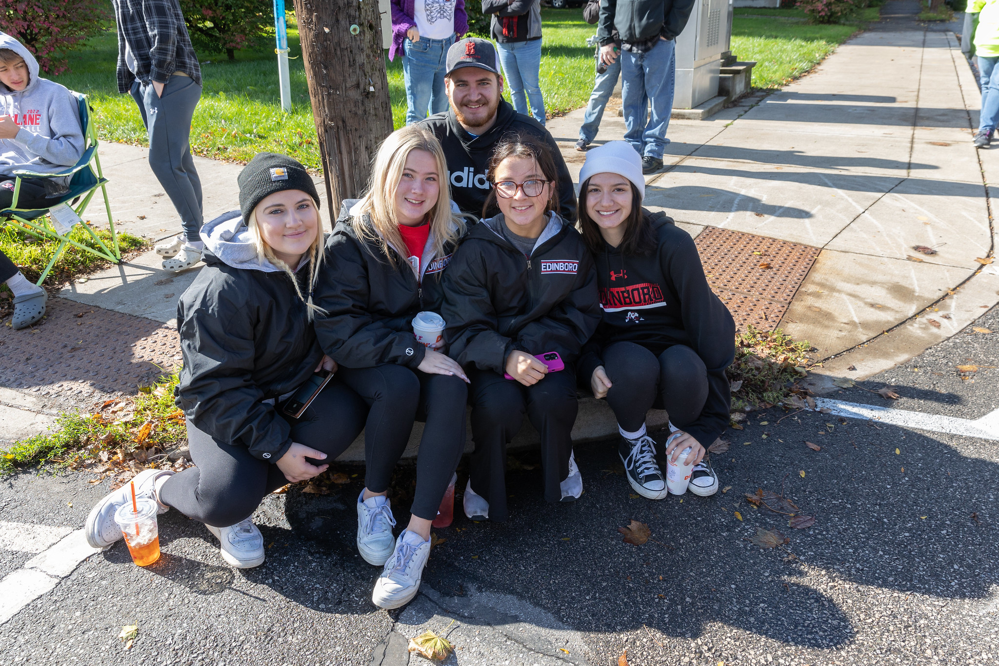 Students Visiting Campus during Homecoming