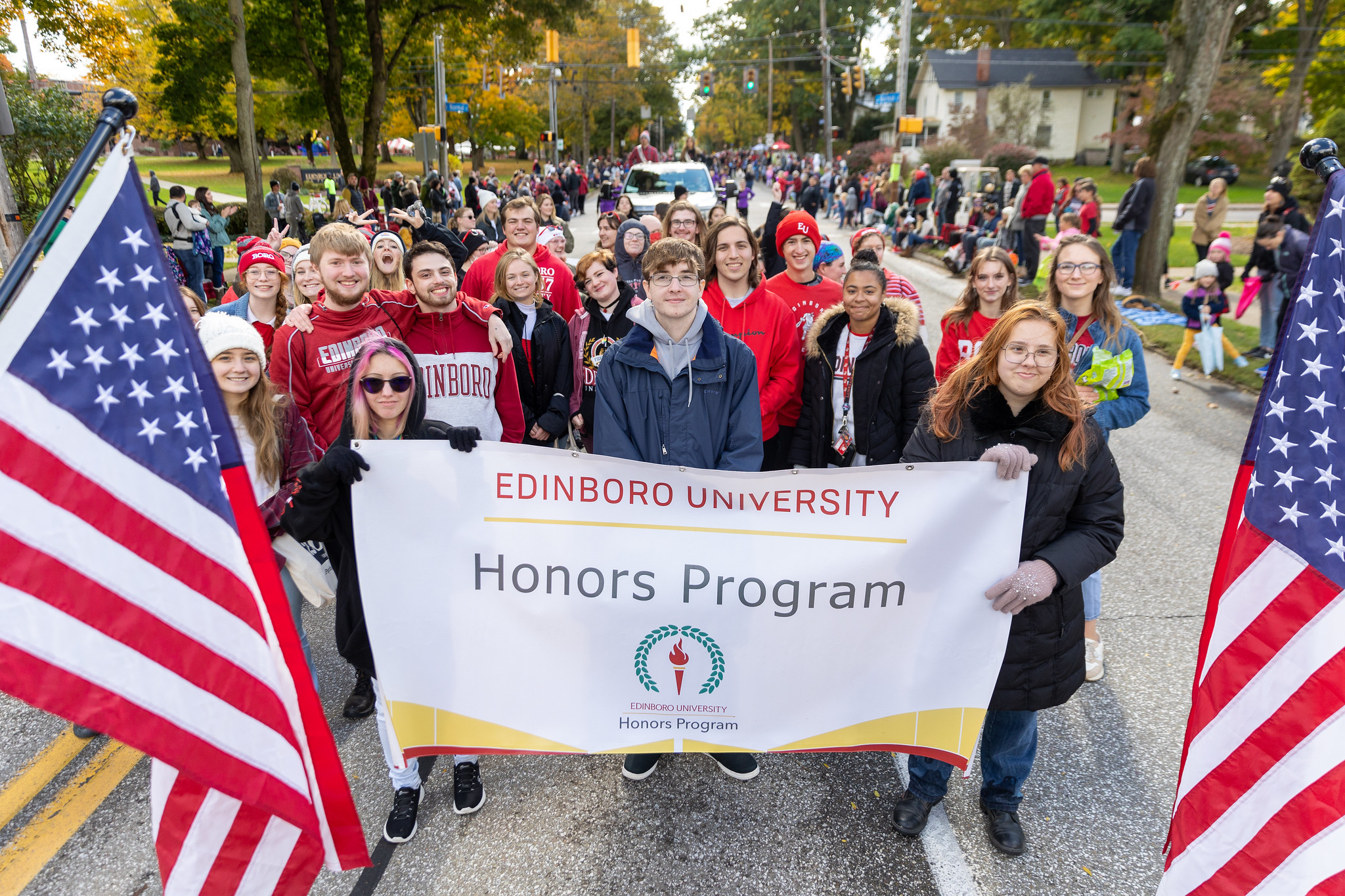 Honors Students Parade