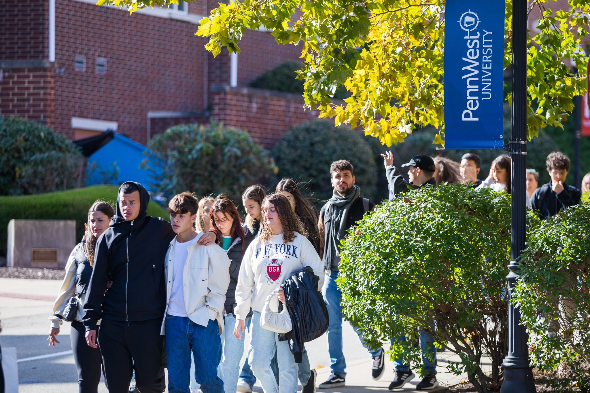 Potential Students Visiting a PennWest Campus