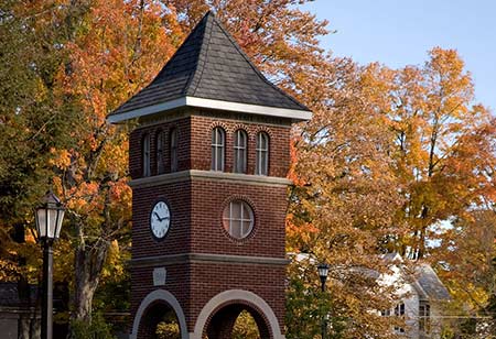 Edinboro Campus clocktower.