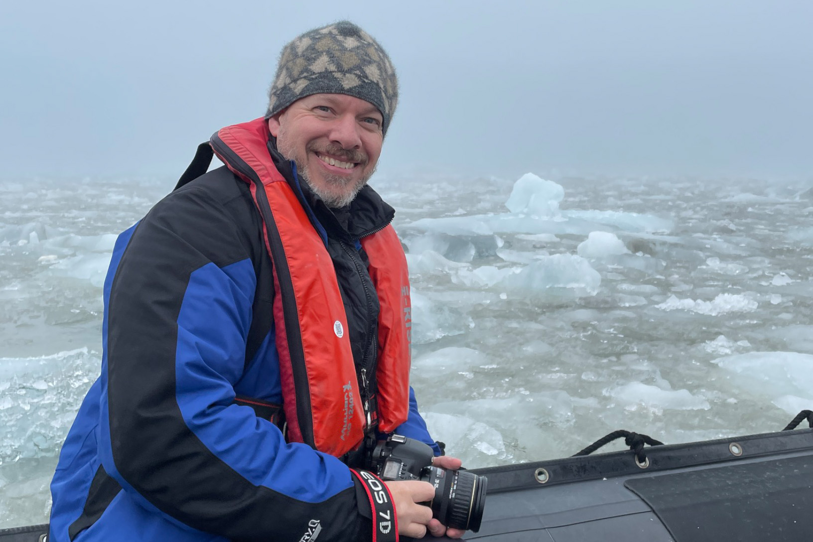 PennWest art faculty member Jim Bove explores the Arctic Circle