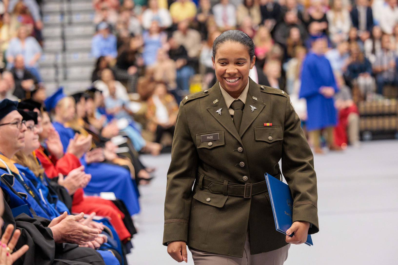 PennWest student Kayla Page earns a Bachelor of Science in Athletic Training