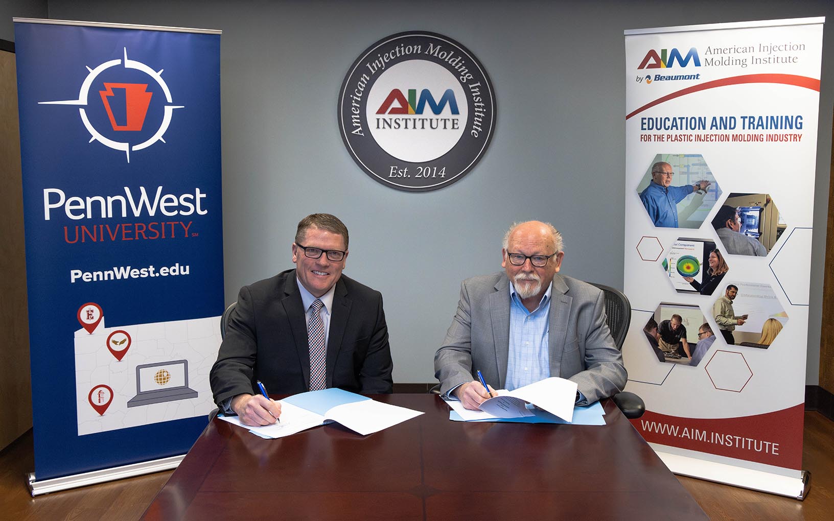 PennWest AIM leaders sign partnership agreement