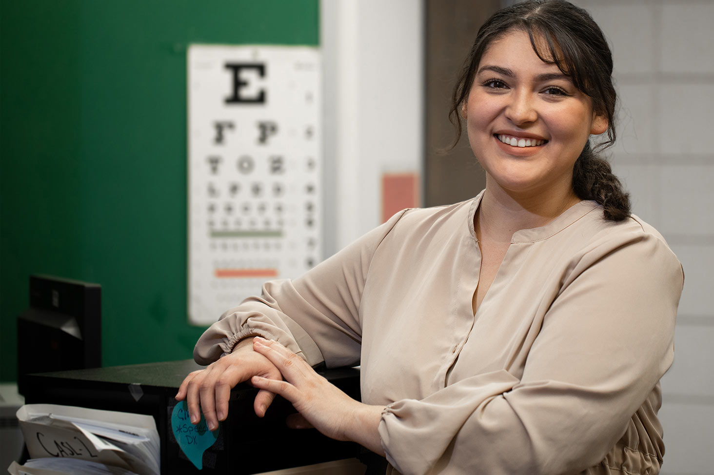 Yesenia Santiago-Jimenez posing for a portrait